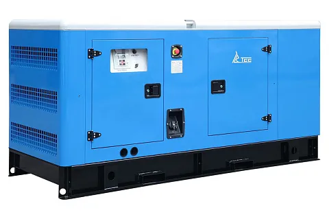 Дизельный генератор ТСС АД-64C-Т400-1РКМ9 в шумозащитном кожухе
