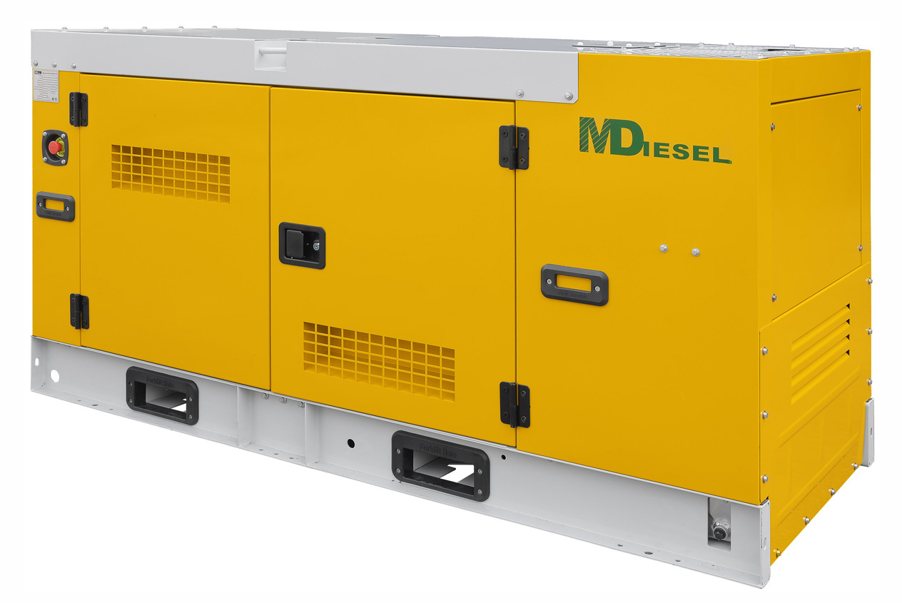 Дизельный генератор MitsuDiesel МД АД-40С-Т400-1РКМ29 (MDA-N 56 4LT) в шумозащитном кожухе — фото 2