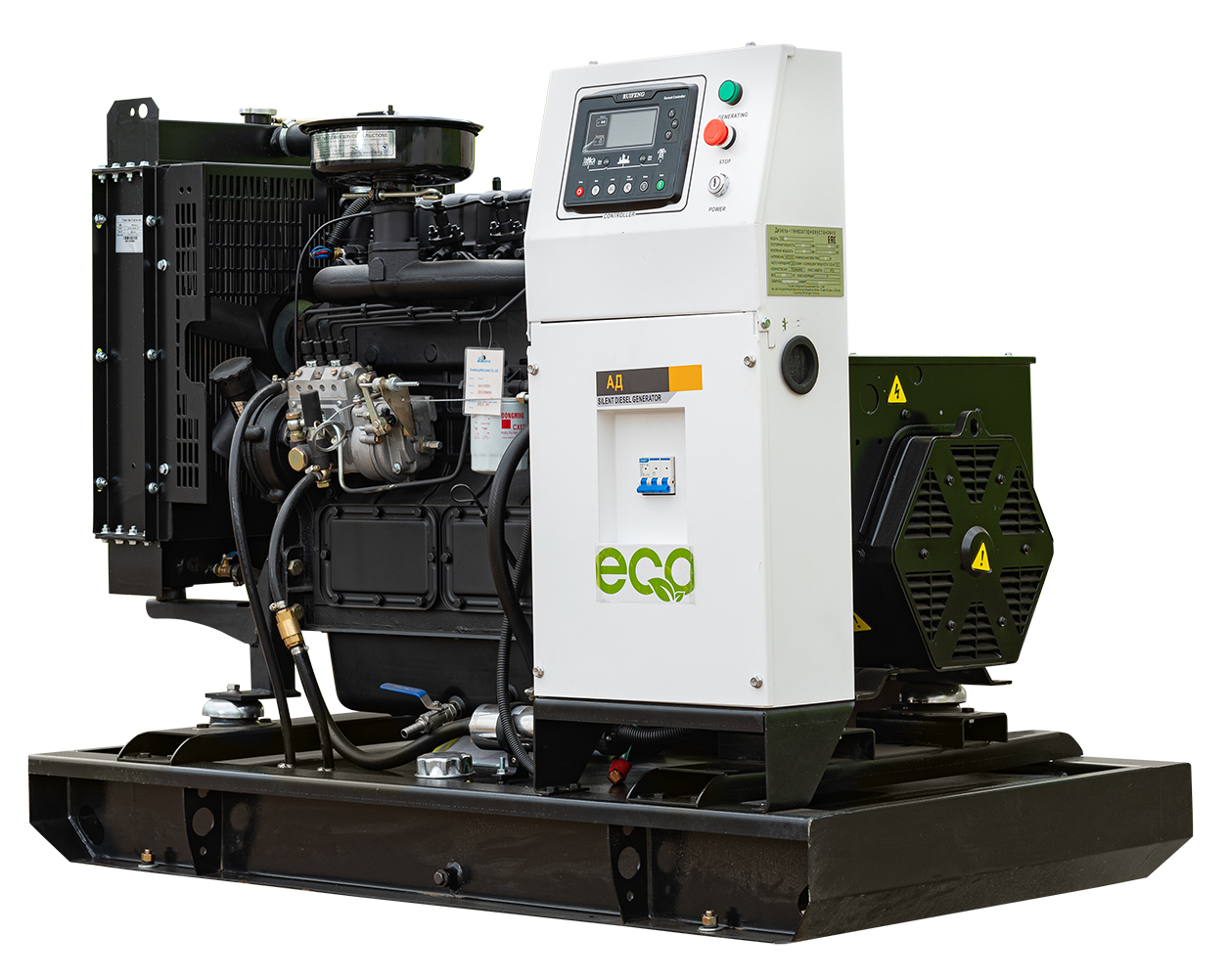 Дизельный генератор EcoPower АД60-T400ECO R — фото 2